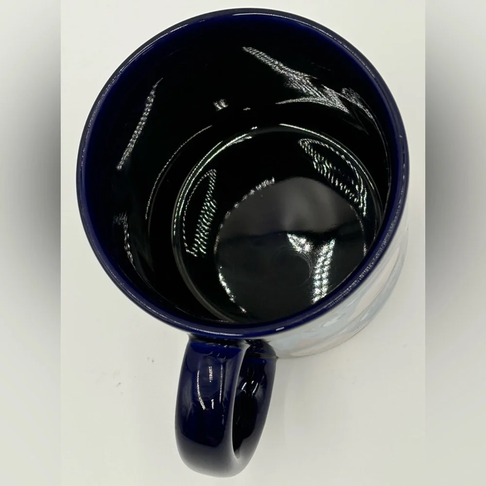 Disney‎ Store Eeyore Coffee Mug Winnie the Pooh Blue Character Mug